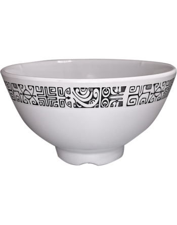 Bol Rond Blanc, Motif...